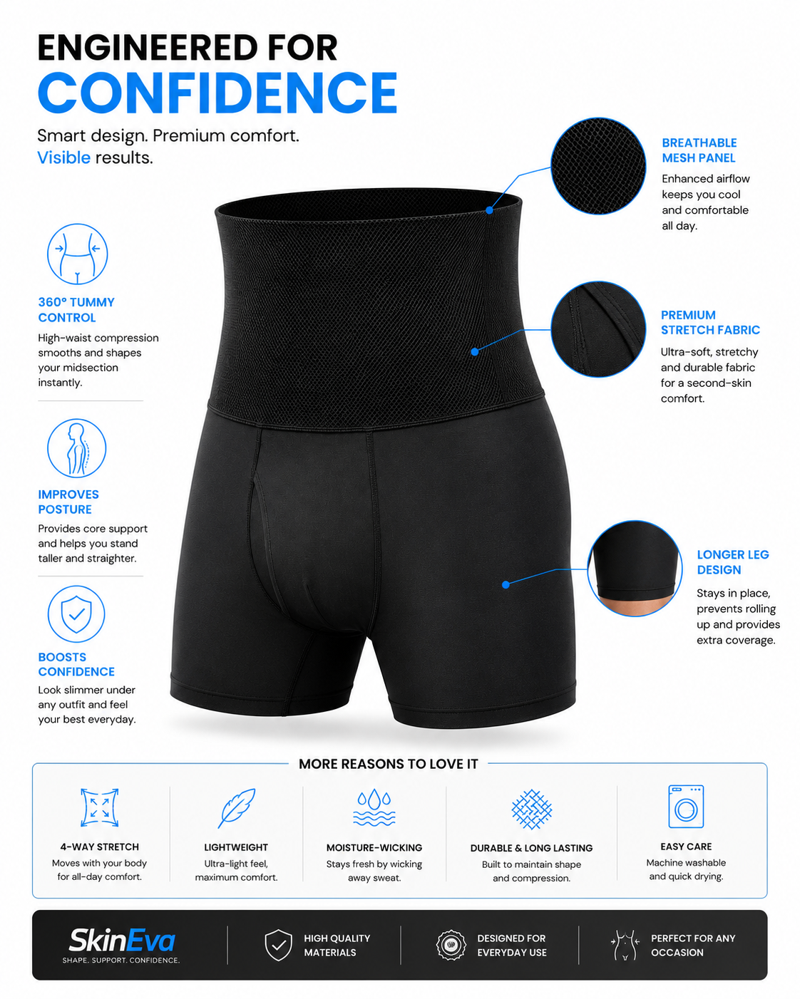 Unisex Shapewear
